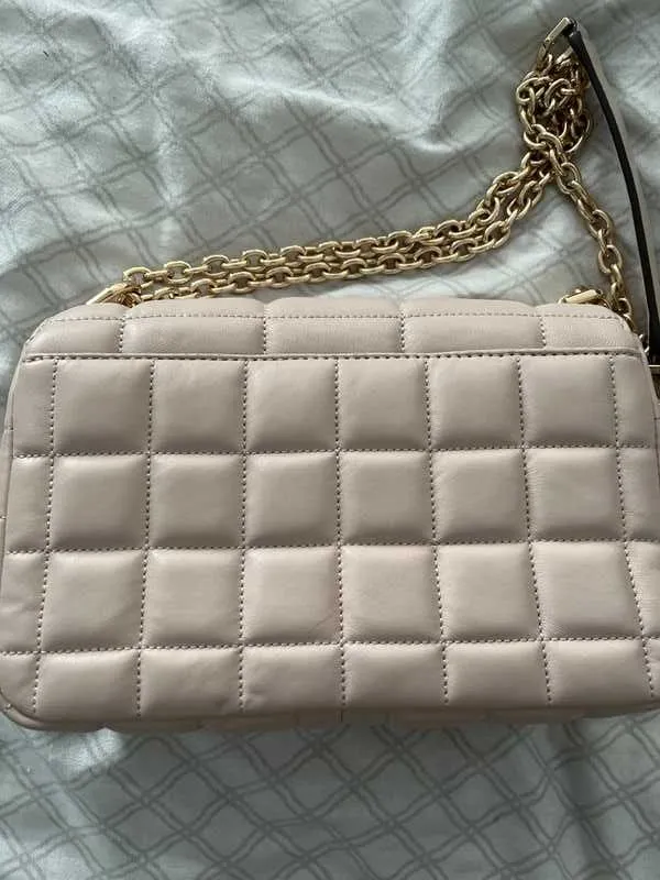 SoHo Large Quilted Leather Shoulder Bag