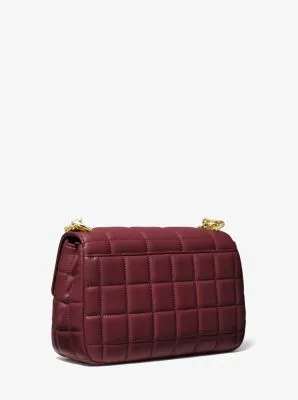 SoHo Large Quilted Leather Shoulder Bag