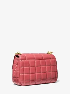 SoHo Large Quilted Leather Shoulder Bag