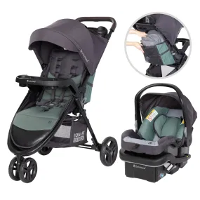 Sonar™ Cargo 3-Wheel Stroller Travel System with EZ-Lift™ PLUS Infant Car Seat - Desert Sage (Walmart Exclusive)