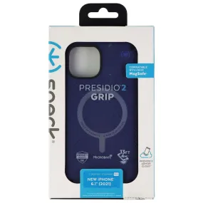 Speck Presidio2 Grip Series For Magsafe Case for iPhone 13  - Coastal Blue/Black