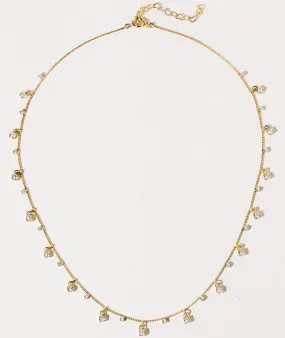 Star Dust CZ Necklace