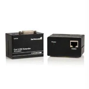 Startech Extend A Single Dvi Video Signal Up To 150ft Over Cat5 Cabling - Dvi Over Cat5 -