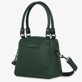 STATUS ANXIETY Womens Mini Mountains Leather Bag Green