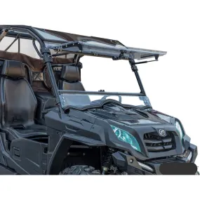 SuperATV CFMOTO UForce 800 Scratch-Resistant Flip Windshield