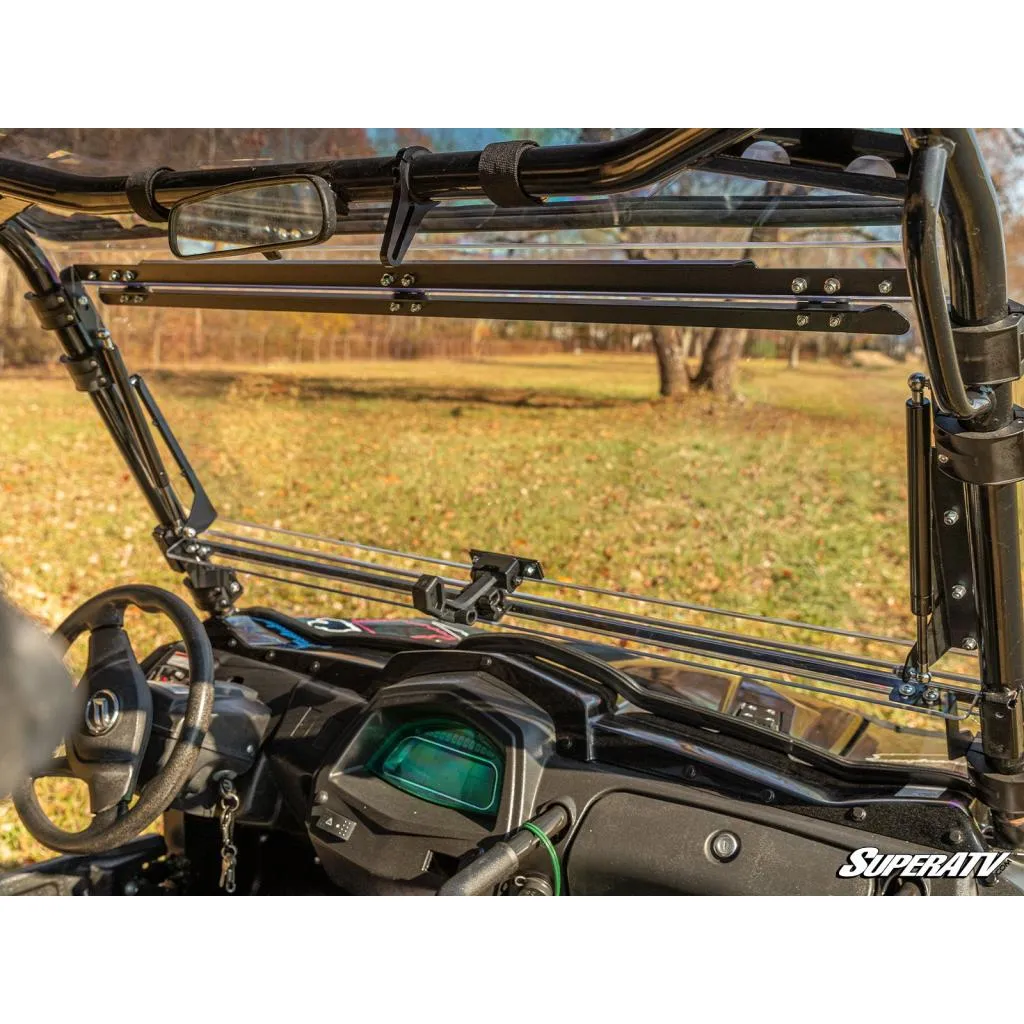 SuperATV CFMOTO UForce 800 Scratch-Resistant Flip Windshield