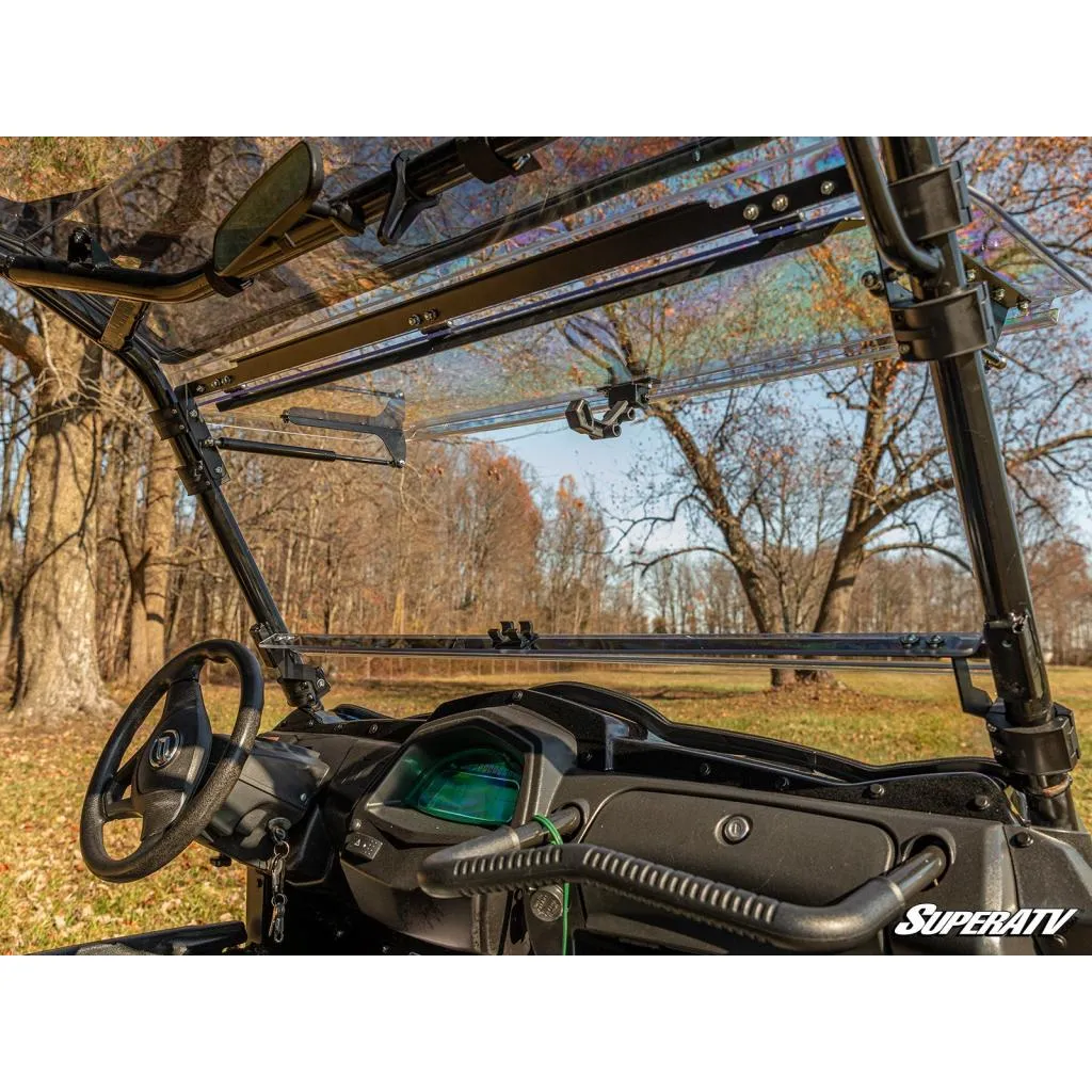 SuperATV CFMOTO UForce 800 Scratch-Resistant Flip Windshield