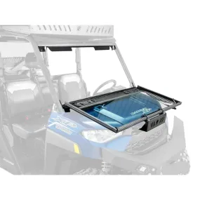 SuperATV Polaris Ranger XP 1000 Flip Down Glass Windshield