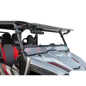 SuperATV Yamaha Wolverine X4 850 Scratch-Resistant Flip Windshield