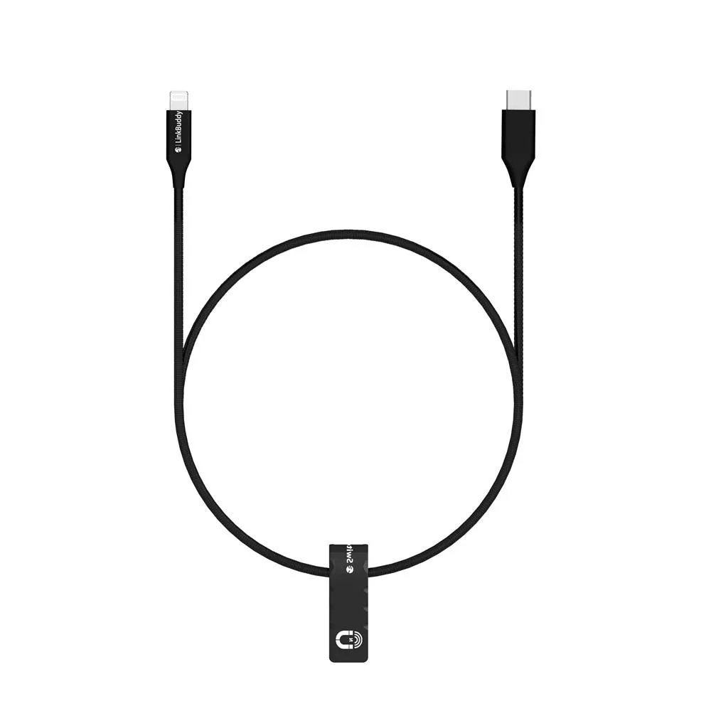 SwitchEasy LinkBuddy MFI PD 18W Type-C (USB-C) to Lightning Charging Cable