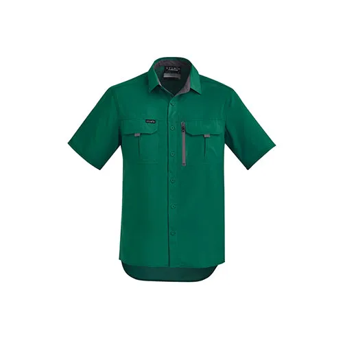 Syzmik Workwear | Mens Outdoor Short Sleeve Shirt | ZW465