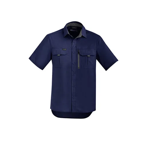 Syzmik Workwear | Mens Outdoor Short Sleeve Shirt | ZW465