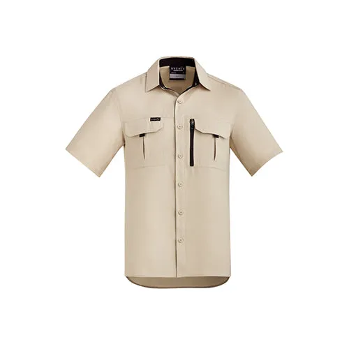 Syzmik Workwear | Mens Outdoor Short Sleeve Shirt | ZW465