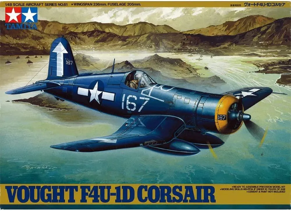 Tamiya #61061 Vought F4U-1D Corsair 1/48 Model Kit