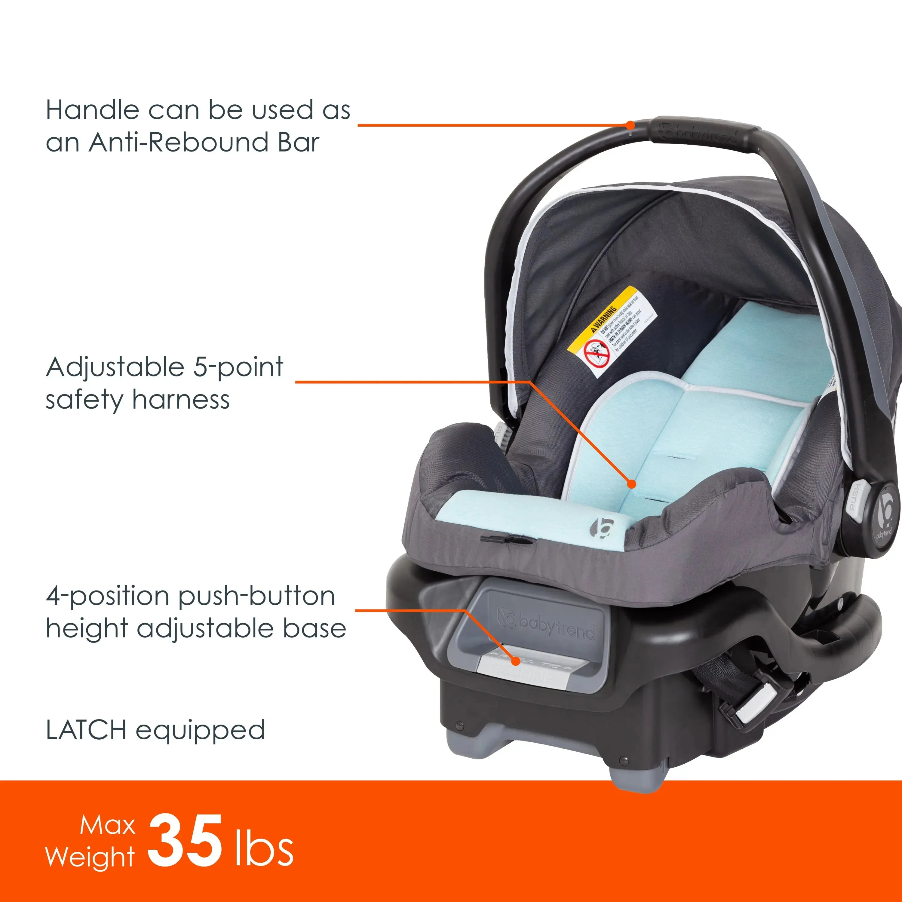 Tango™ Stroller Travel System with Ally™ 35 Infant Car Seat