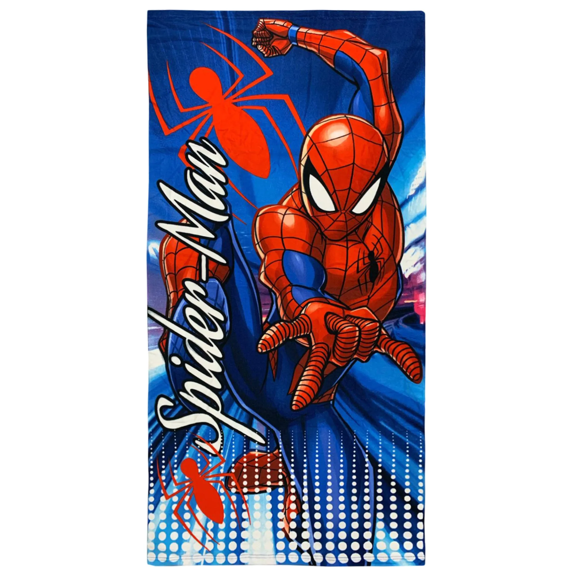 Telo mare spugna in cotone Marvel Spiderman piscina bambino 3163