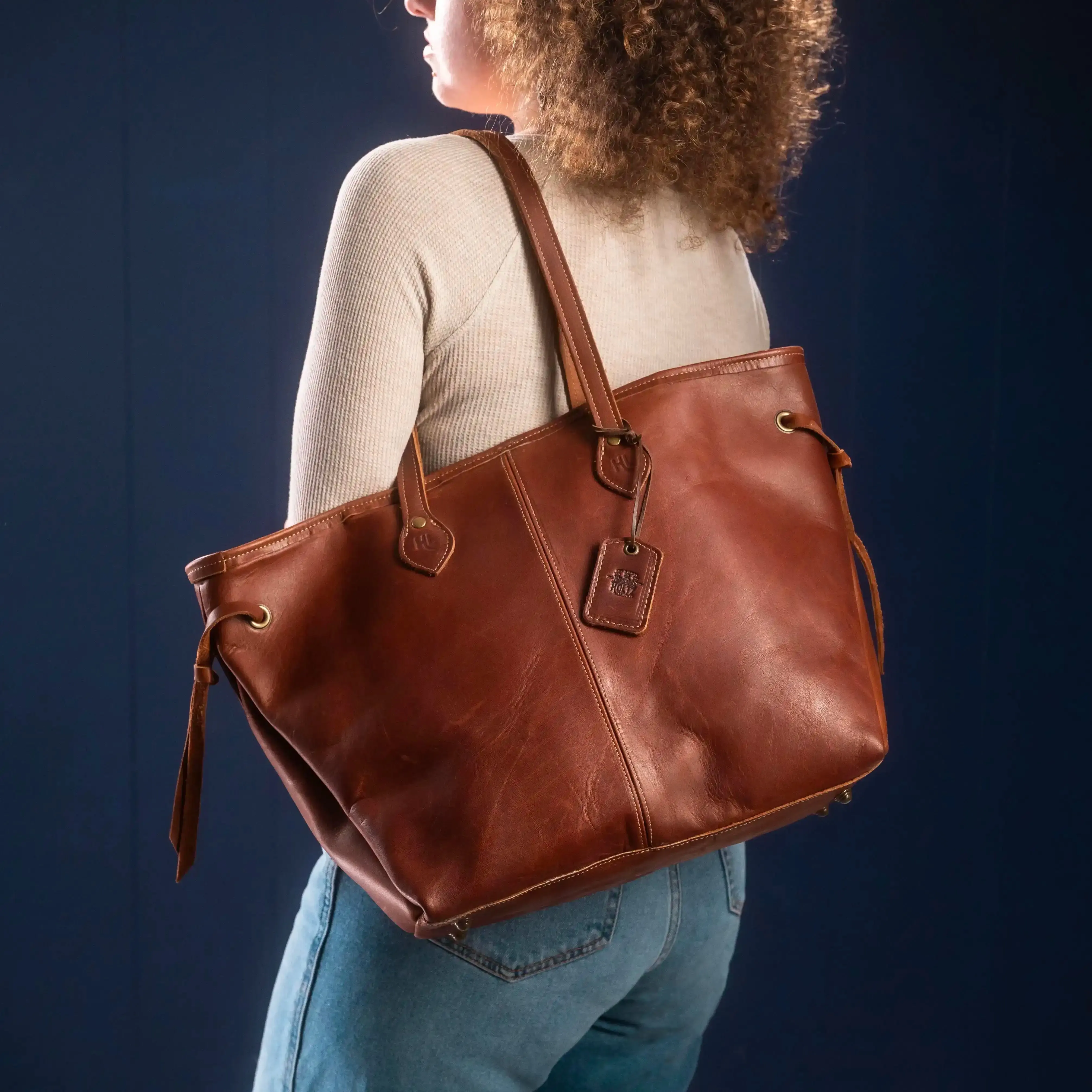 The Maria Fine Leather Tote Bag