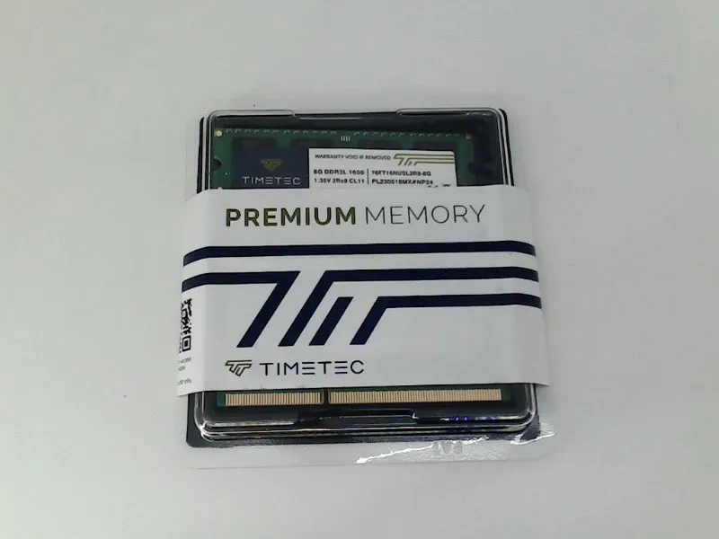 Timetec Premium Memory 16GB Kit 2x8GB DDR3 RAM