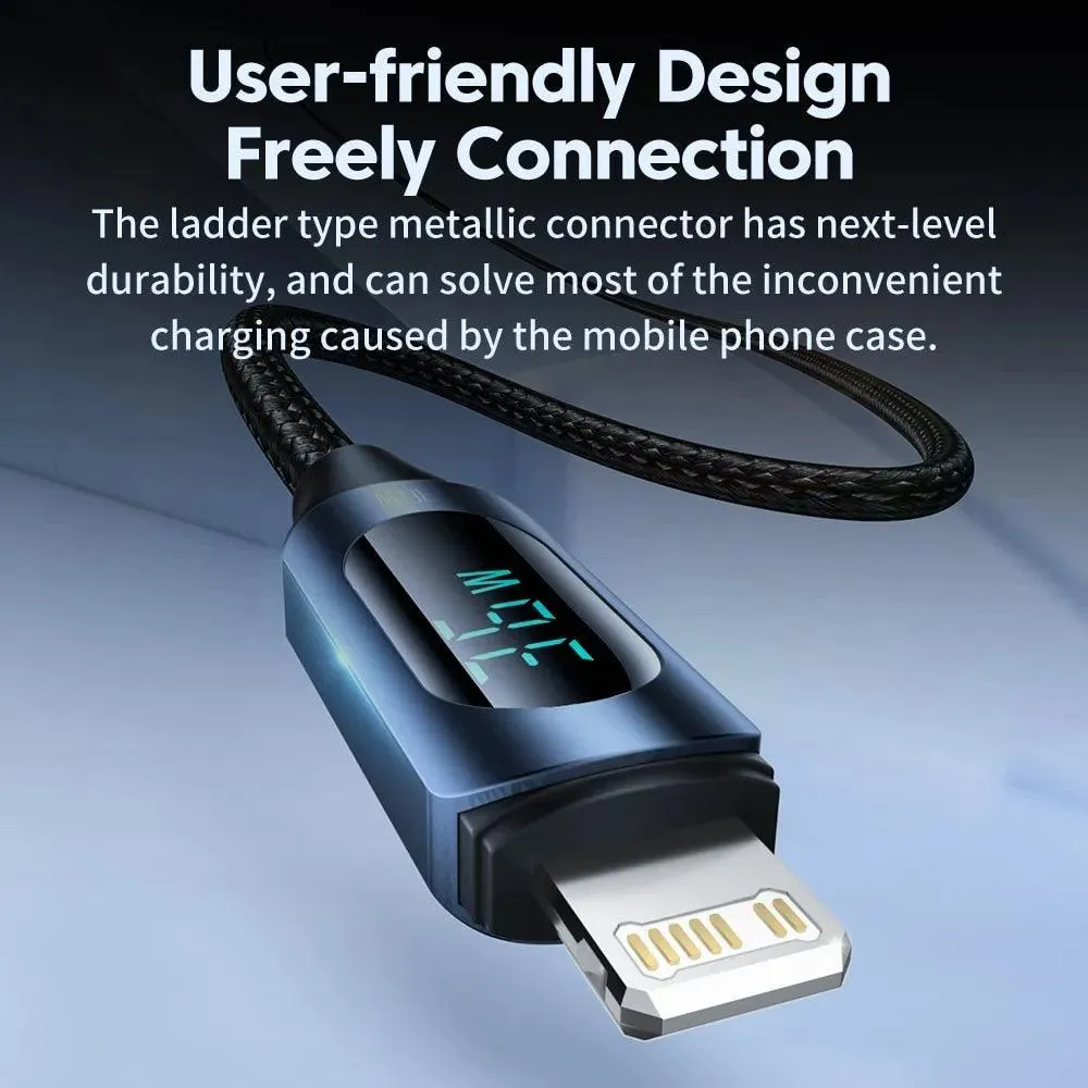 Toocki PD Fast Charging Cable for iPhone & iPad: Ultimate Charging Solution with LED Indicator