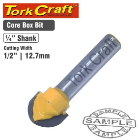 TORK CRAFT ROUTER BIT CORE BOX 1/2' CKP803