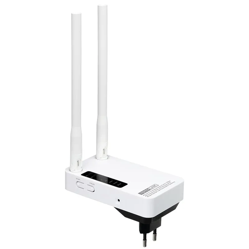 TOTOLINK EX1200M 2.4GHz 300Mbps|5GHz 867Mbps 2 x Antenna Plug Mounted Range Extender