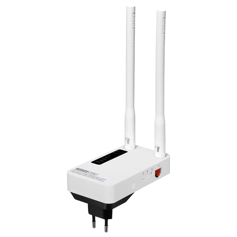 TOTOLINK EX1200M 2.4GHz 300Mbps|5GHz 867Mbps 2 x Antenna Plug Mounted Range Extender