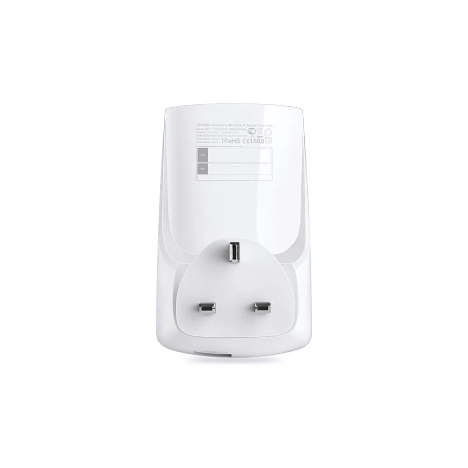 TP Link 300Mbps Universal Wi-Fi Range Extender - White | TL-WA850RE