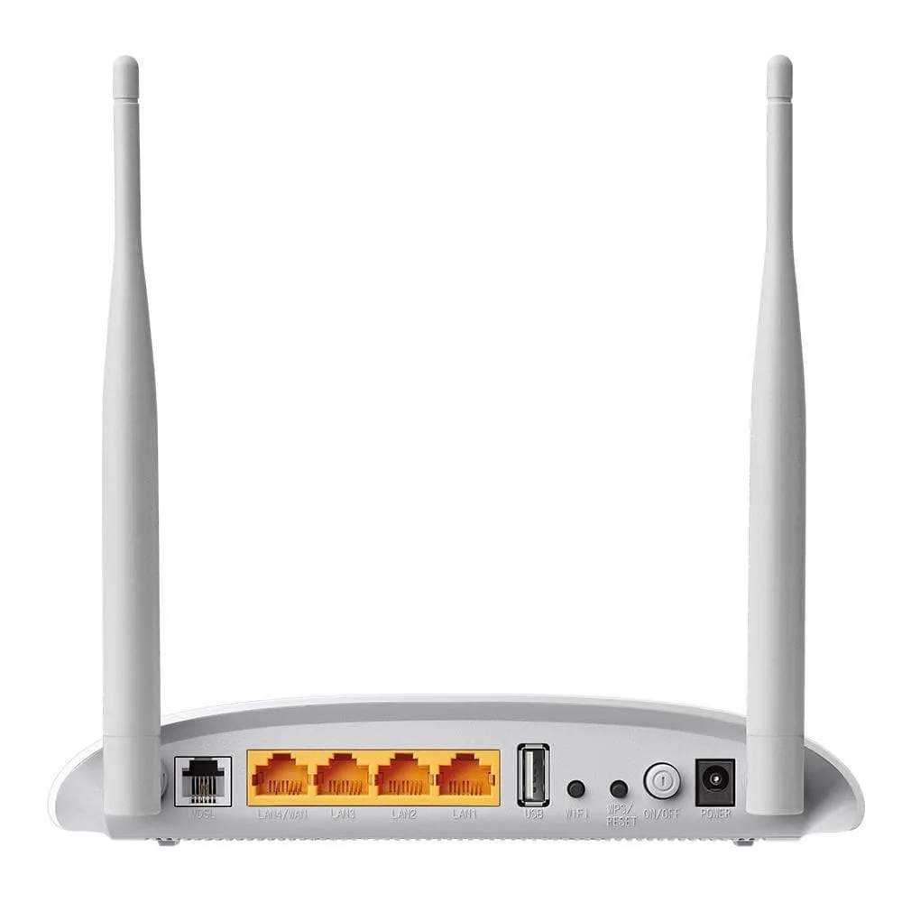 TP-Link 4-P N300 Wifi VDSL/ADSL  Router -NET-TD-W9970