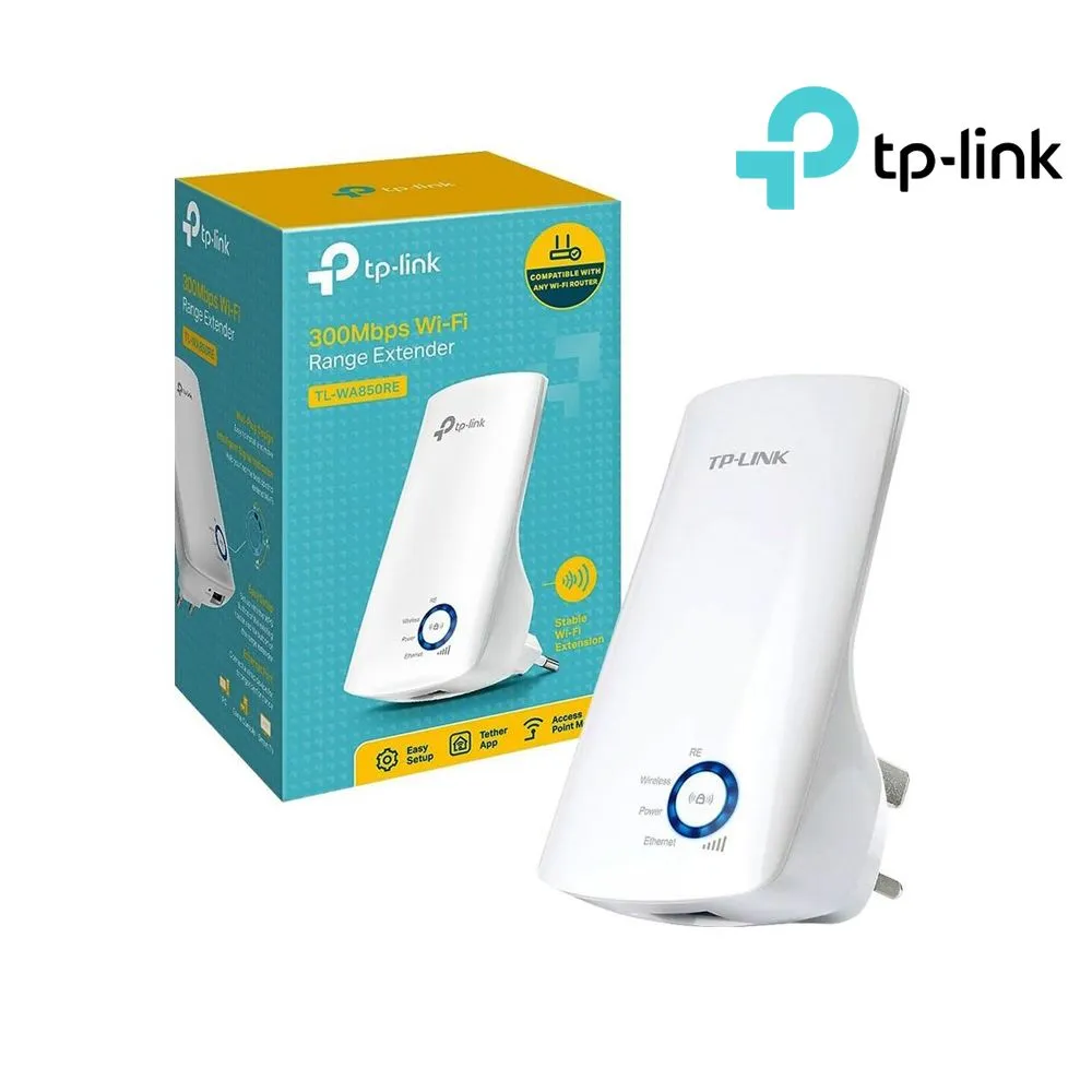 TP-Link N300 Wi-Fi Range Extender TL-WA850RE