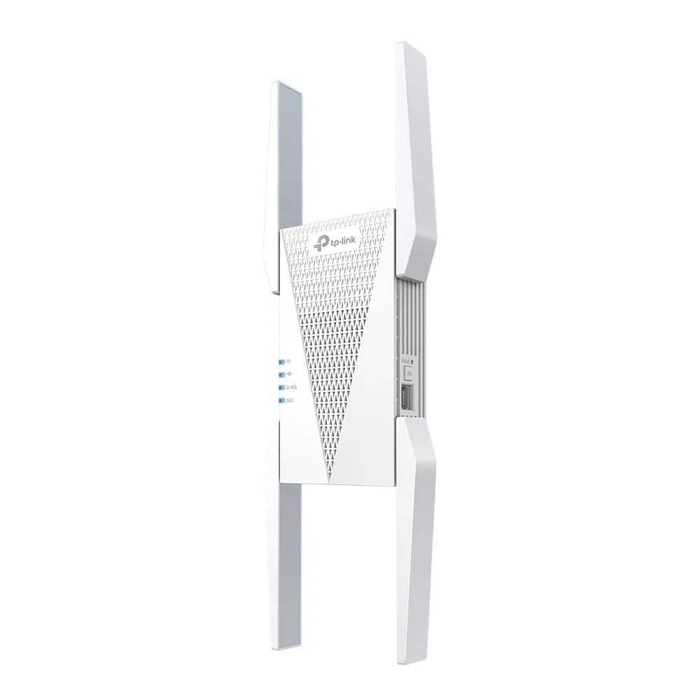 TP-Link RE815X AX5400 Tri-Band Wi-Fi 6 Range Extender with Built-In Access Point Mode 2402Mbps 5GHz / 574Mbps 2.4GHz Wifi Extender, Repeater, & Booster - Smart Network Devices | EasyMesh | TPLINK TP LINK