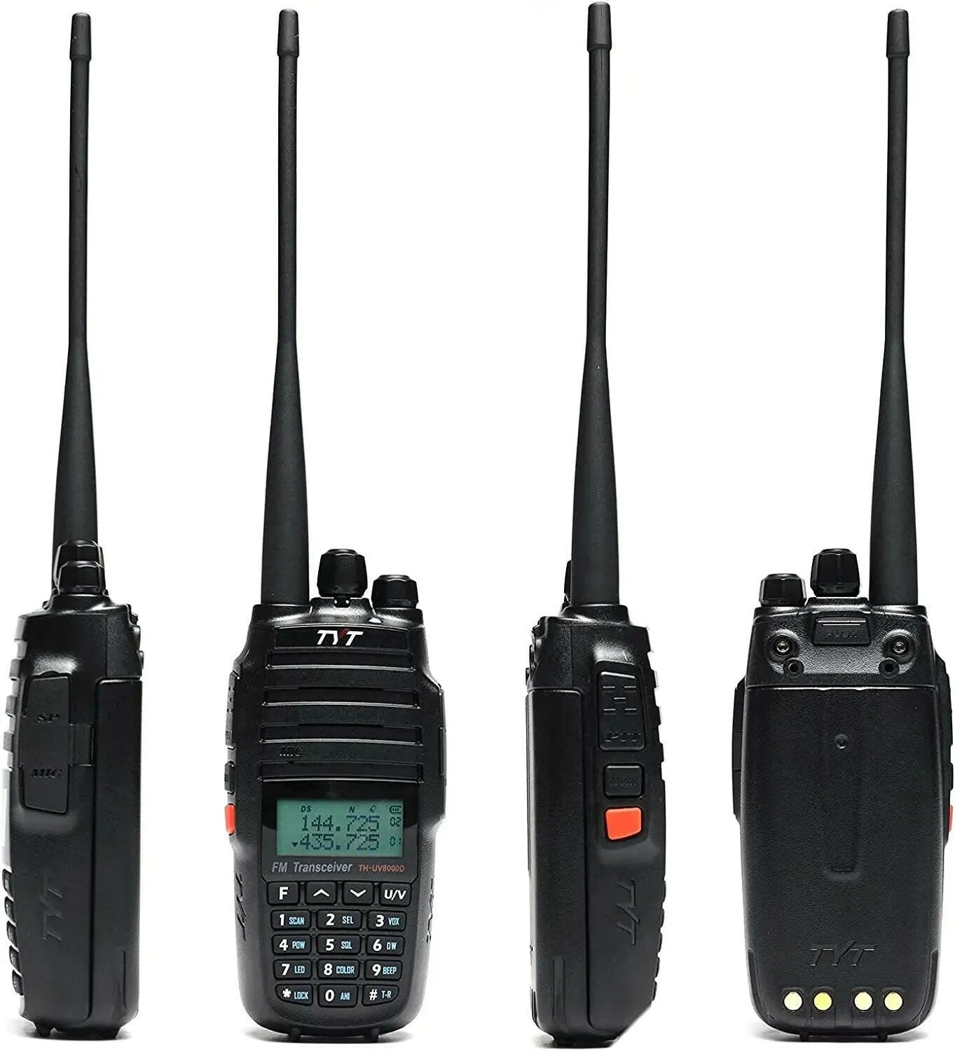 TYT TH-UV8000D 10W 3600mAh Handheld Radio, Dual Band 136-174/400-520MHz Walkie Talkie (AMATEUR)