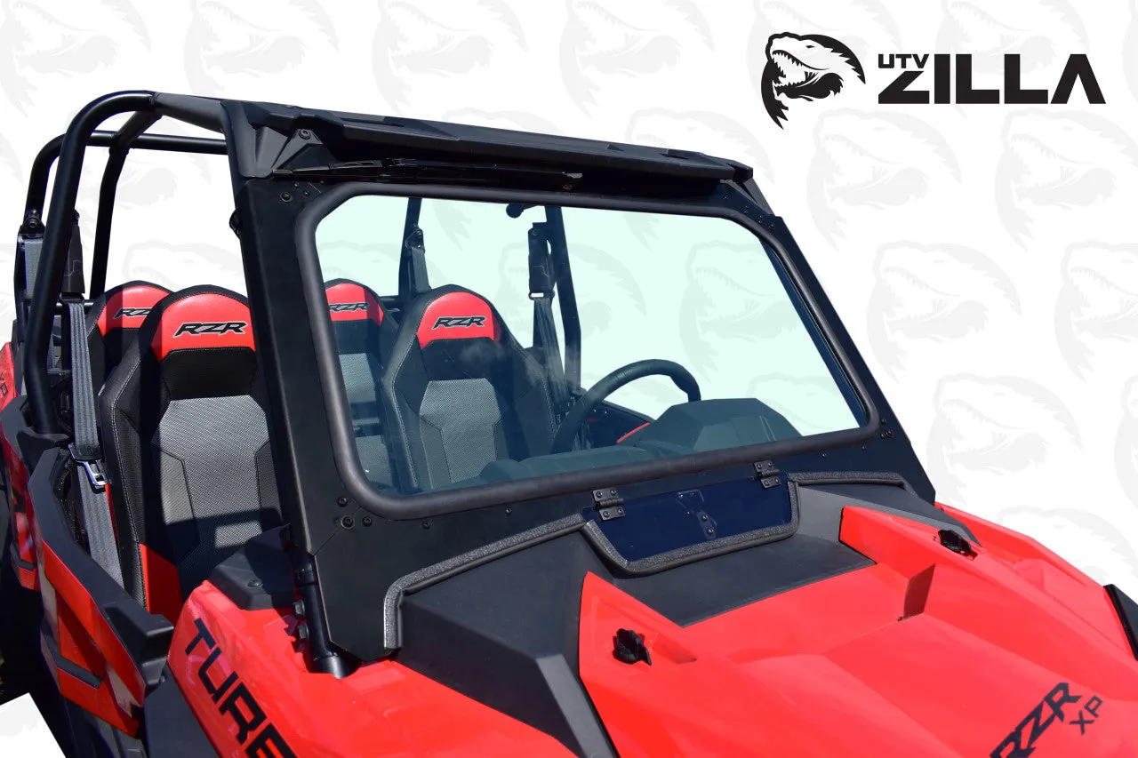 UTVZilla Black Glass Windshield for 2019  RZR XP 1000 XP Turbo with Wiper