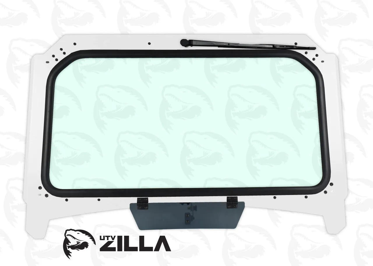 UTVZilla Black Glass Windshield for 2019  RZR XP 1000 XP Turbo with Wiper