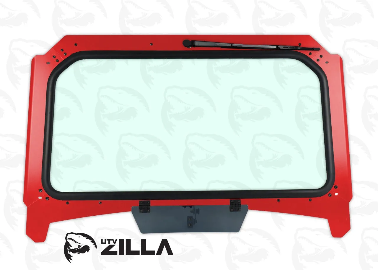 UTVZilla Black Glass Windshield for 2019  RZR XP 1000 XP Turbo with Wiper