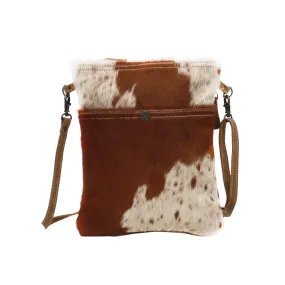 White & Cocoa Small And Cross Body Bag