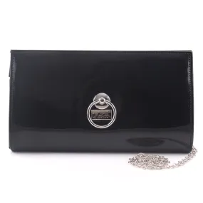 Women "VIDA" Compact Buckle Adorned Front Wallet Lady Clutch