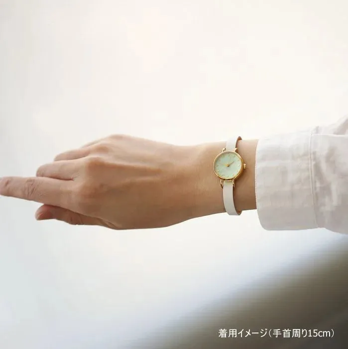 Women's Wristwatch - Amazonite (Pale Greenish Blue Color), Japanese handmade wrist watch