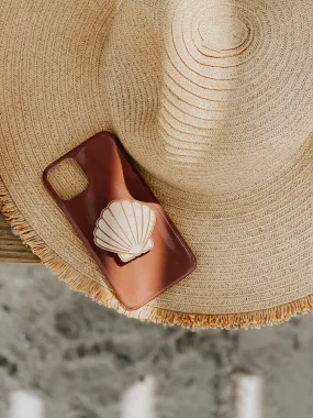 Wood Seashell Pop Socket