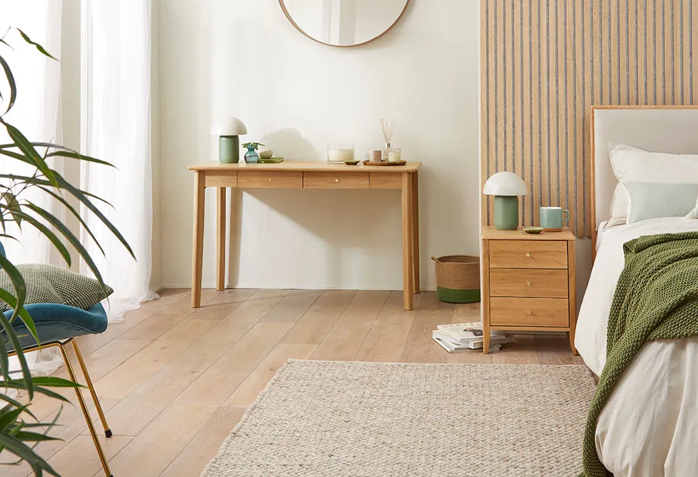 Wright Oak Desk and Dressing Table