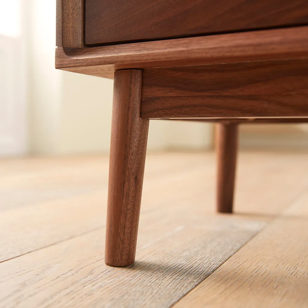 Wright Walnut Bedside Table