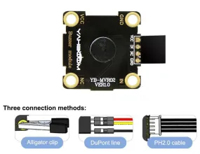 Yahboom Passive buzzer module compatible with alligator clip/DuPont line/PH2.0 cable